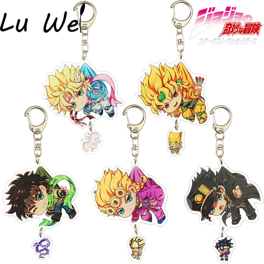 Anime Keychain JoJo Bizarre Adventure