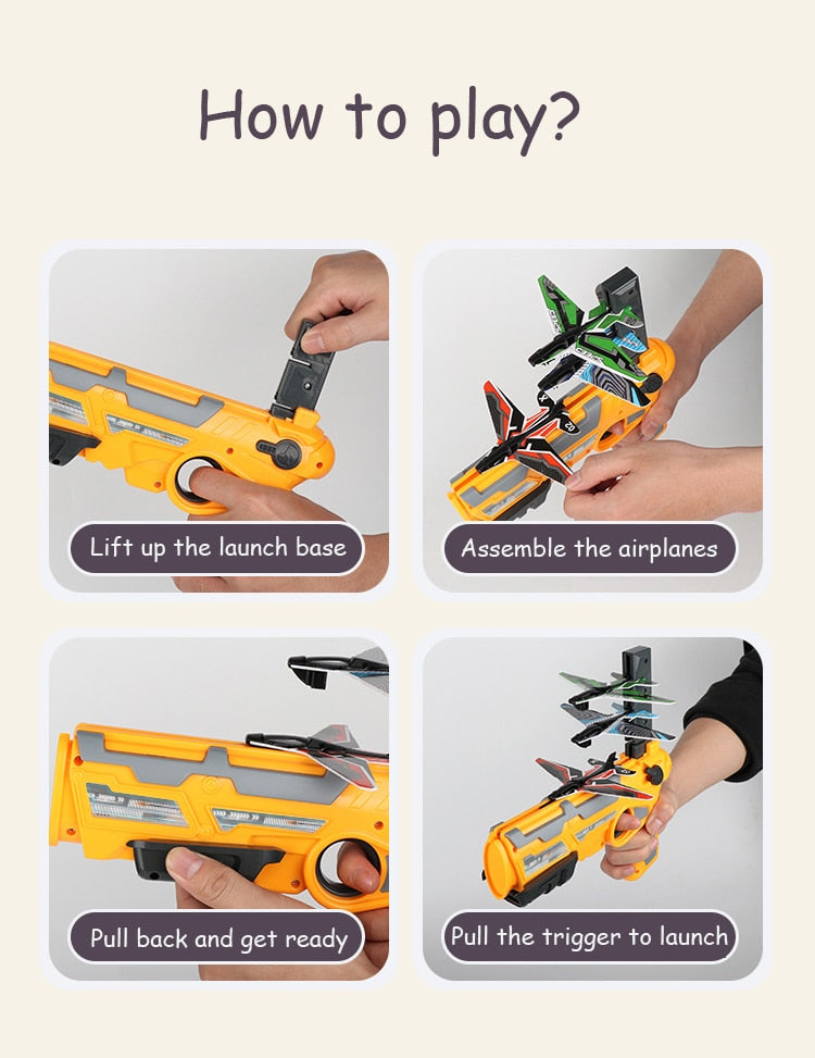 Airplane Launcher Toy Gun