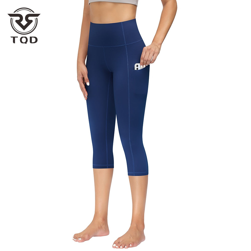 TQD Women's Pants Seamless Leggings for Fitness Yoga Tights Gym Female Clothing Sport Gymshark Sweatpants Moisture Breathable